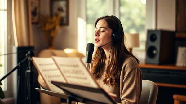 Top 5 bénéfices des cours de chant en ligne sur votre voix