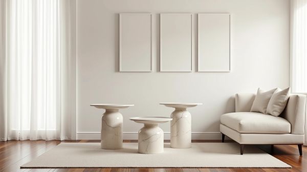 Top 5 tables basses en travertin pour un intérieur élégant