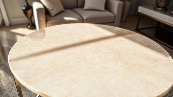 Top 5 tables basses en travertin pour un intérieur élégant