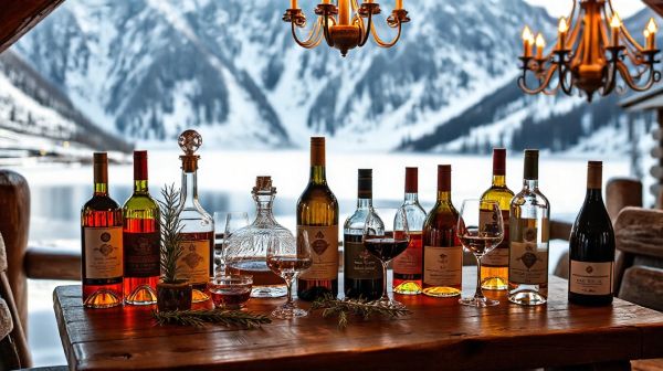 Top sélections de vins et spiritueux à Megève