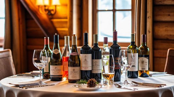 Top sélections de vins et spiritueux à Megève